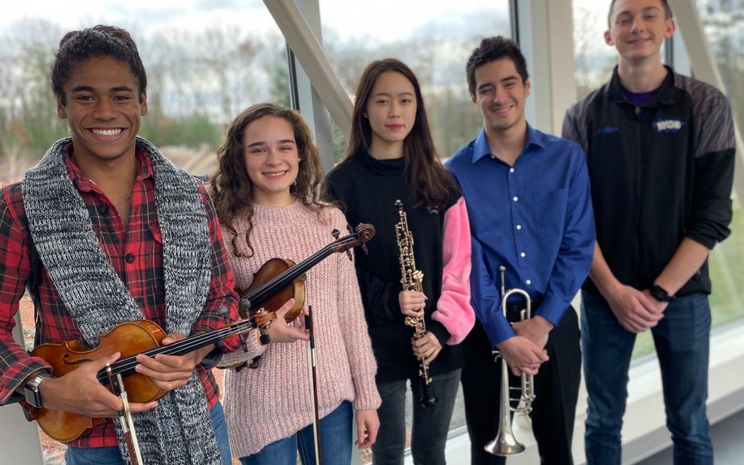 Five WCHS Students Selected for Central District Concert Festival