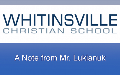 November Update from Head of School Rick Lukianuk