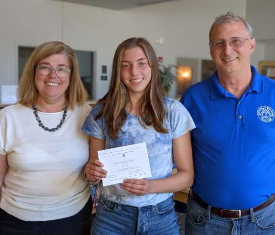 Whitinsville Christian’s Emily Dill Named NMSC Commended Student