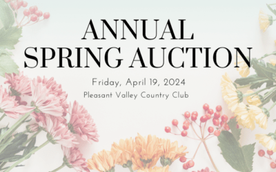 38th Annual Spring Auction – April 19 at Pleasant Valley