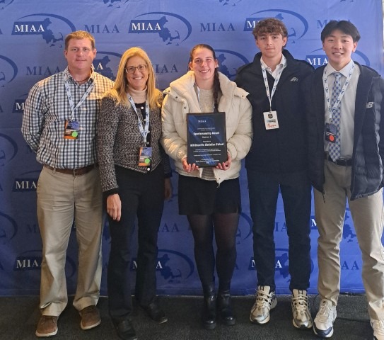 WCS Receives MIAA Sportsmanship Award