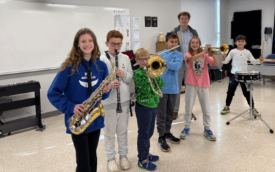 Fifth Graders Find Their Rhythm: WCS “Try It Before You Buy It” Band Program Hits a High Note 