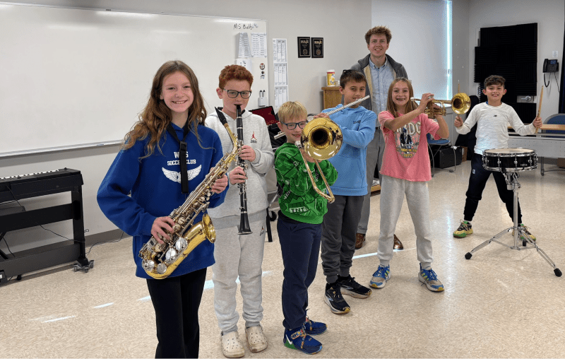 Fifth Graders Find Their Rhythm: WCS “Try It Before You Buy It” Band Program Hits a High Note 