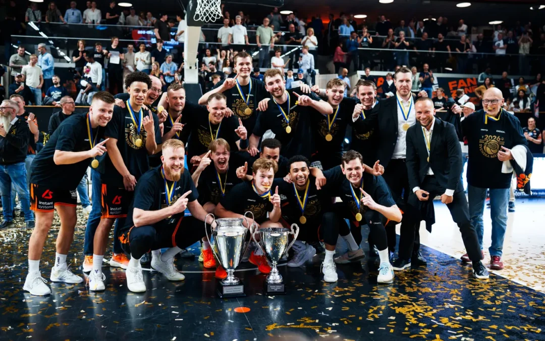 WCS’s Vander Baan wins first pro basketball title in Sweden